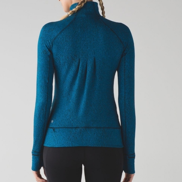 Sz 10 Lululemon Rush Hour 1/2 Zip Running Long Sleeve Pullover Sweater. - Picture 4 of 14